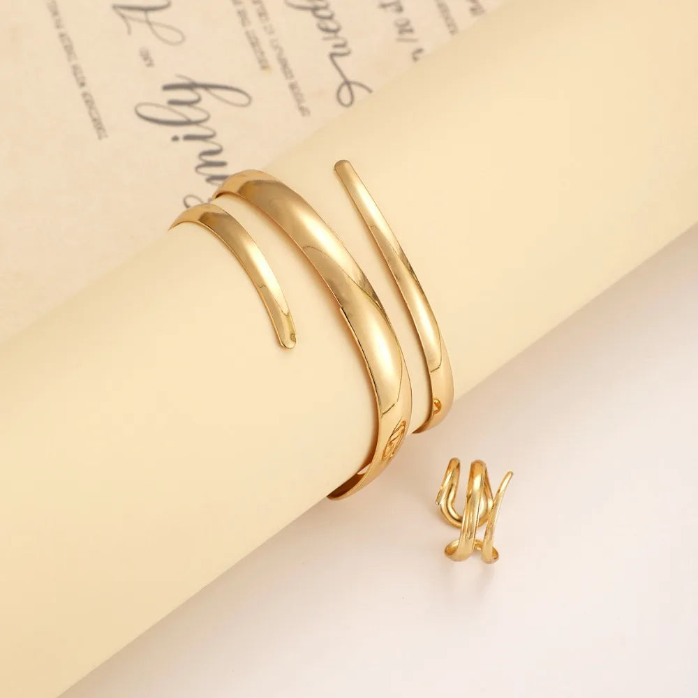 Set di gioielli bracciale e anello