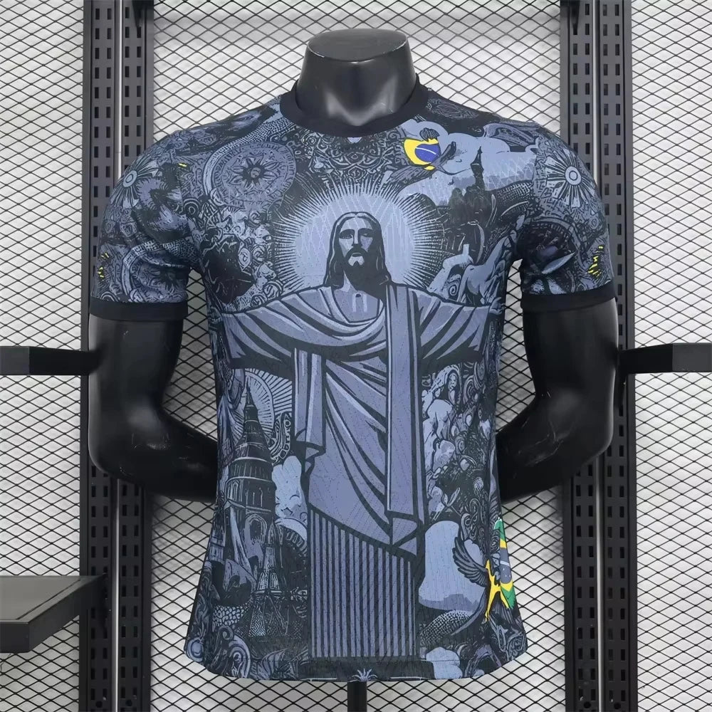 T-shirt BrasileEdizione speciale Gesù vari colori Premium Quality