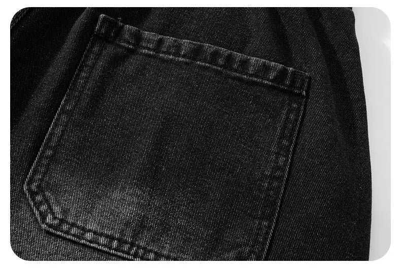 Pantaloncini di jeans da uomo larghi estivi Vintage Hip-hop Cargo Y2K