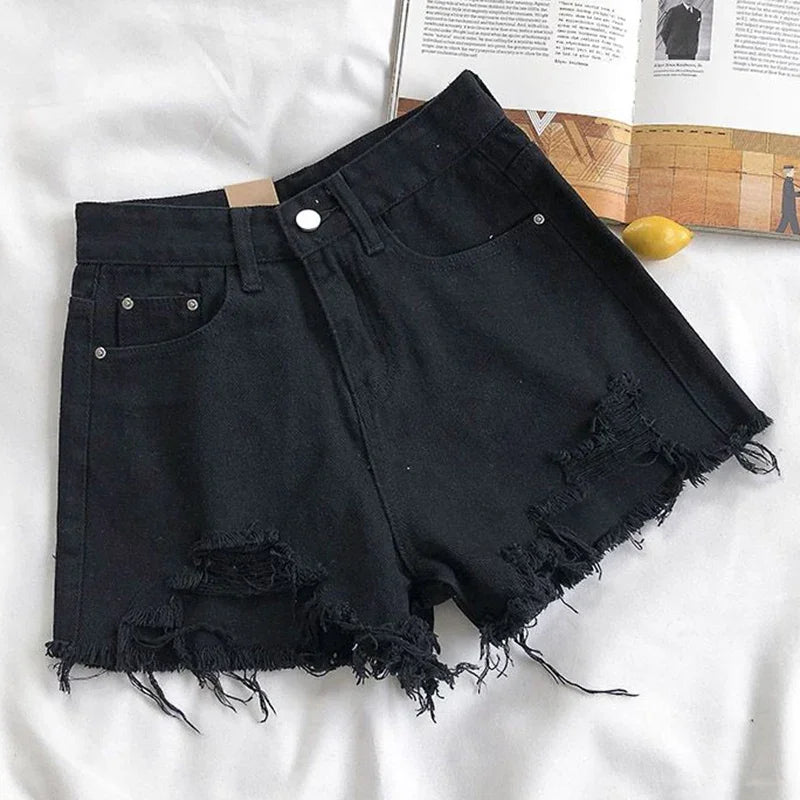 Jeans Donna Denim Shorts Lady Chic