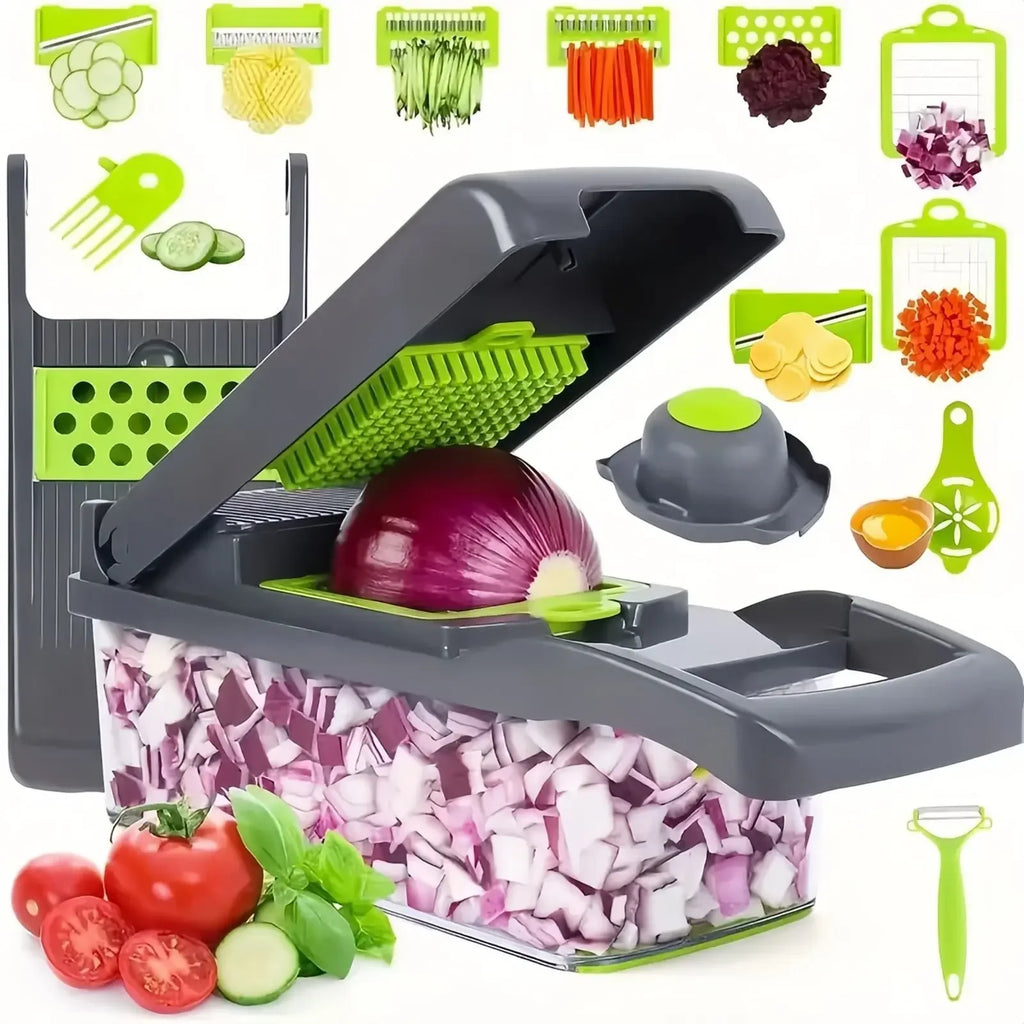 16 pezzi Tritatutto multifunzionale per alimenti Articoli da cucina