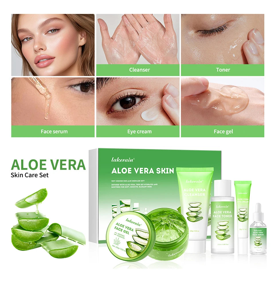 Set per la cura della pelle Idratante profondo Nutrimento profondo Sbiancamento Illuminante Idratante Pelle liscia