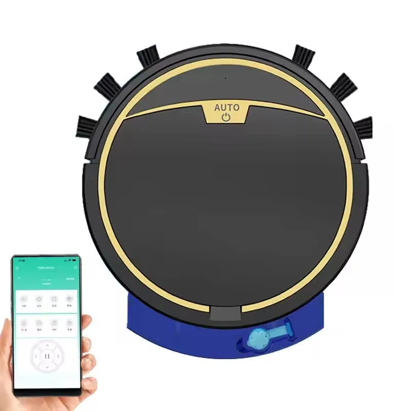 DERMA Robot aspirapolvere intelligente senza fili Multifunzionale Super silenzioso 2800AP Humidifying per uso domestico
