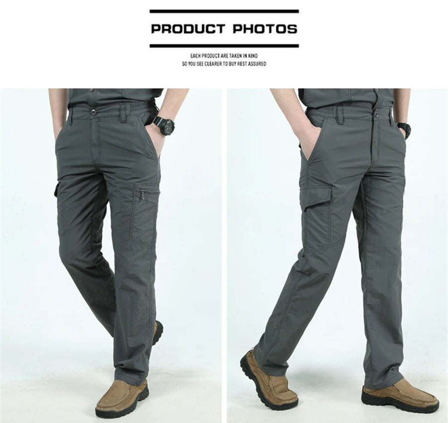 Pantaloni cargo impermeabili da lavoro