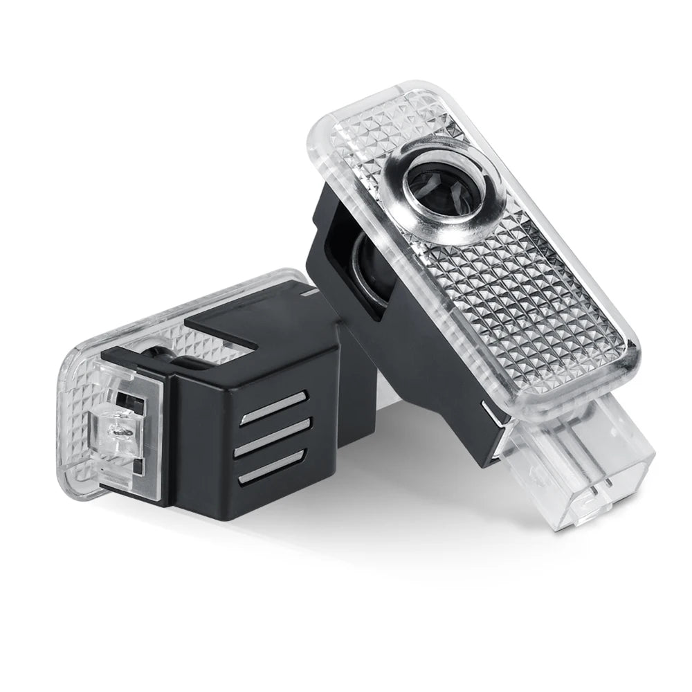 Per Audi Sline S3 S4 S5 S6 S7 RS Q7 Q5 Q3 A4 B8 8P A3 A6 C7 A5 A6L Quattro Auto Logo Porta LED Lampada di benvenuto Laser Proiettore Luce