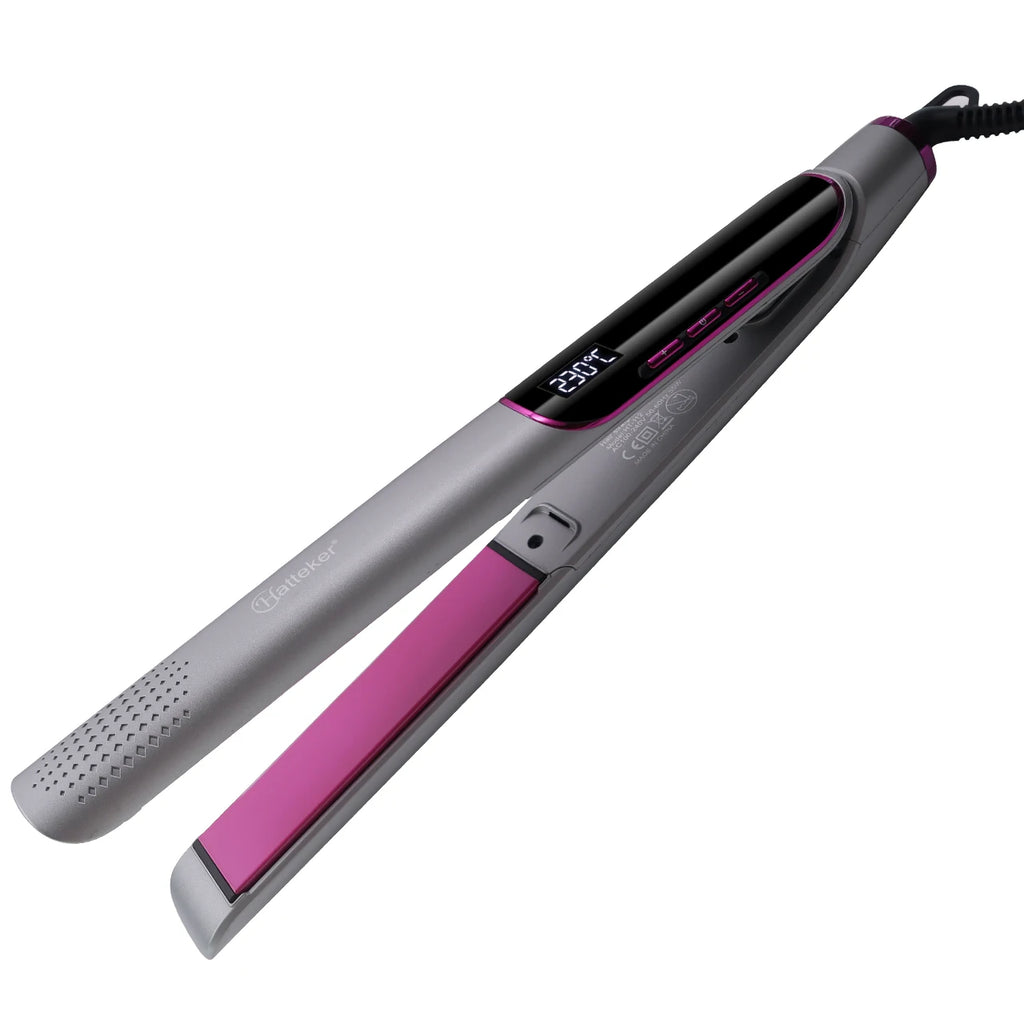 Piastra professionale per capelli per donna Display LCD a infrarossi