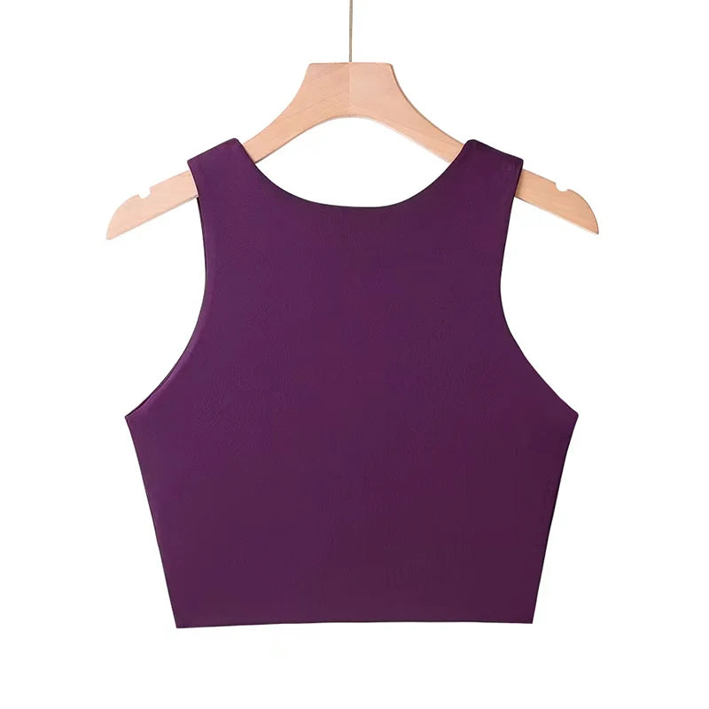 Sexy Slim Senza Maniche Doppio Nylon di buona qualità 6 colori