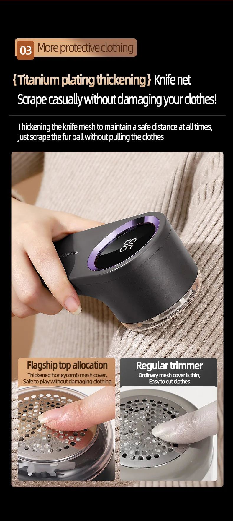 Dispositivo di rimozione peluche