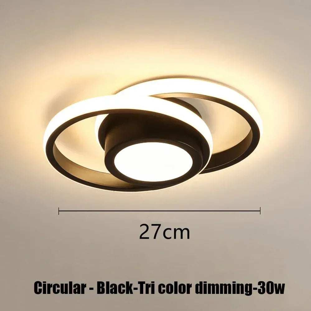 Luci da soffitto a strisce a LED stile moderno Forme multiple
