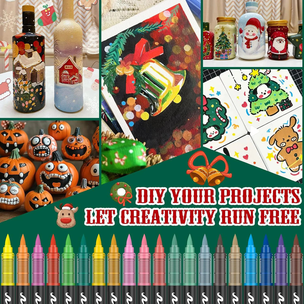 36-366 Colors Acrylic Set Waterproof Professional