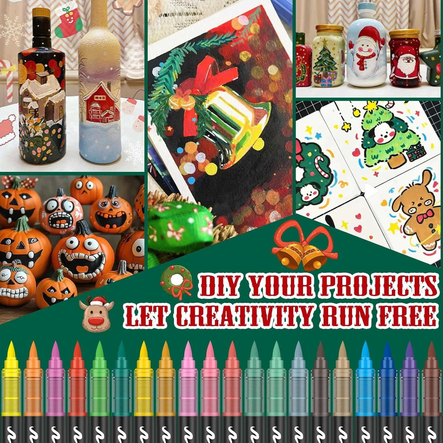 36-366 Colors Acrylic Set Waterproof Professional