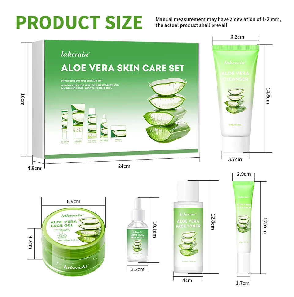 Set per la cura della pelle Idratante profondo Nutrimento profondo Sbiancamento Illuminante Idratante Pelle liscia