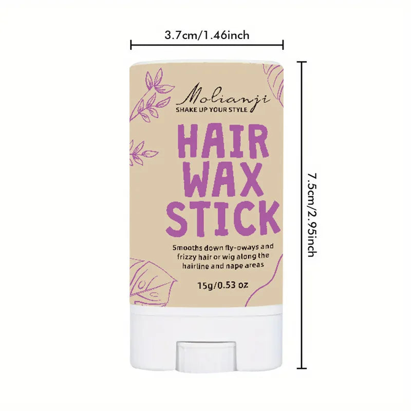 Lo stick di cera per capelli da donna leviga efficacemente l’effetto crespo, fornisce una tenuta duratura e crea un’acconciatura morbida e lucida.