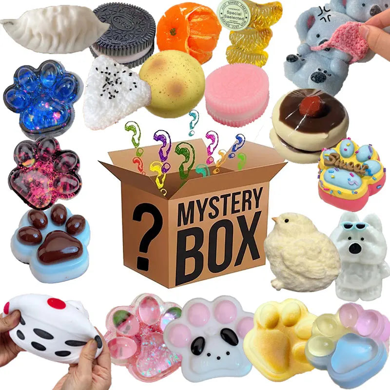 Mystery box Toy Paw Squishy antistress i più RARI