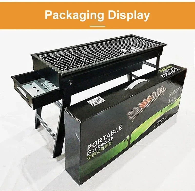 Barbecue pieghevole portatile