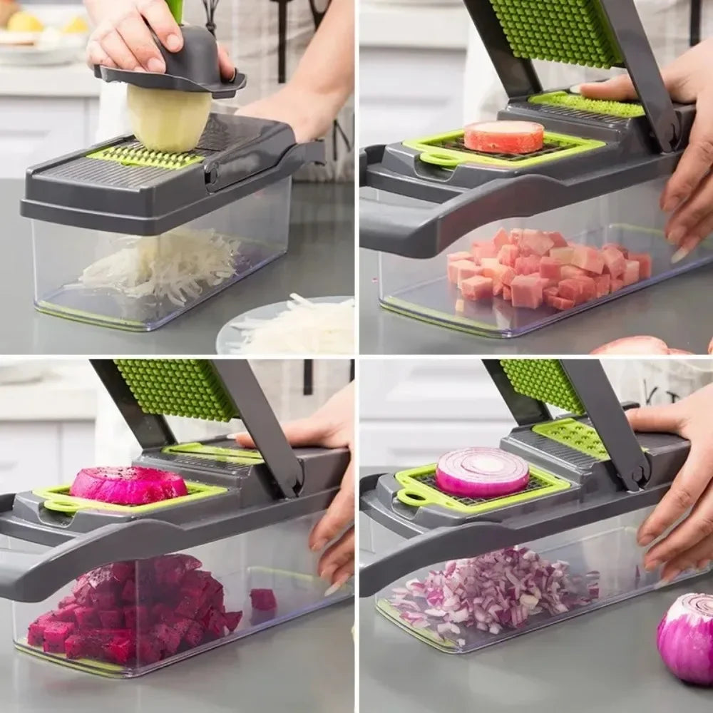 16 pezzi Tritatutto multifunzionale per alimenti Articoli da cucina
