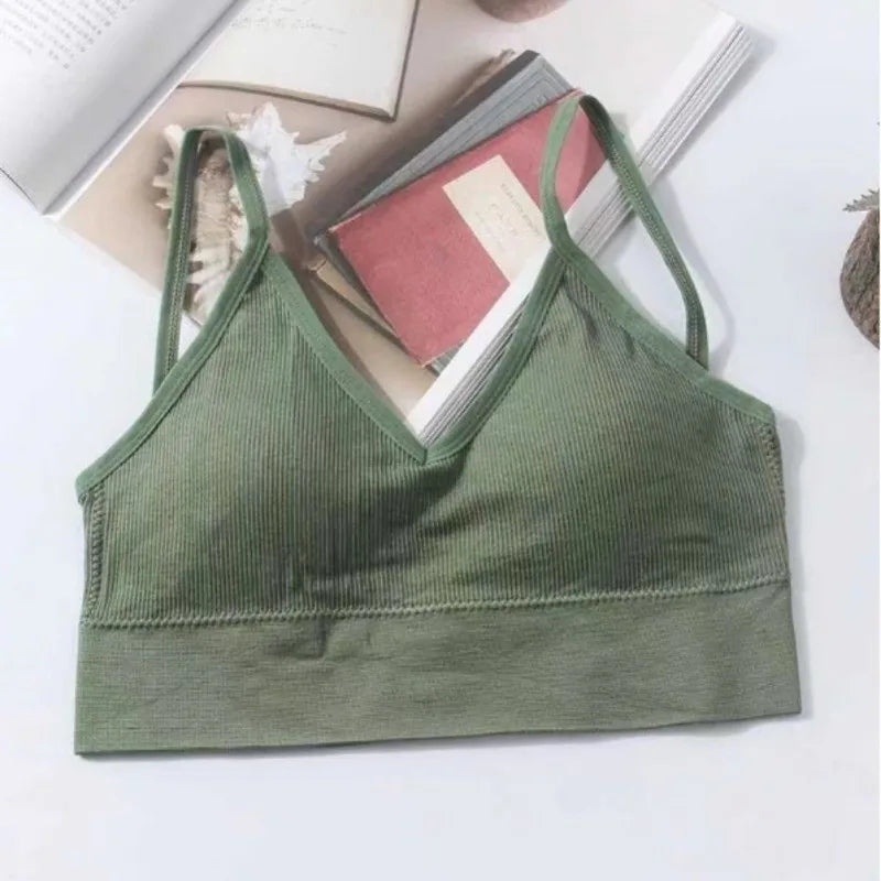 Set di 4 Pz Reggiseno senza cuciture, in cotone