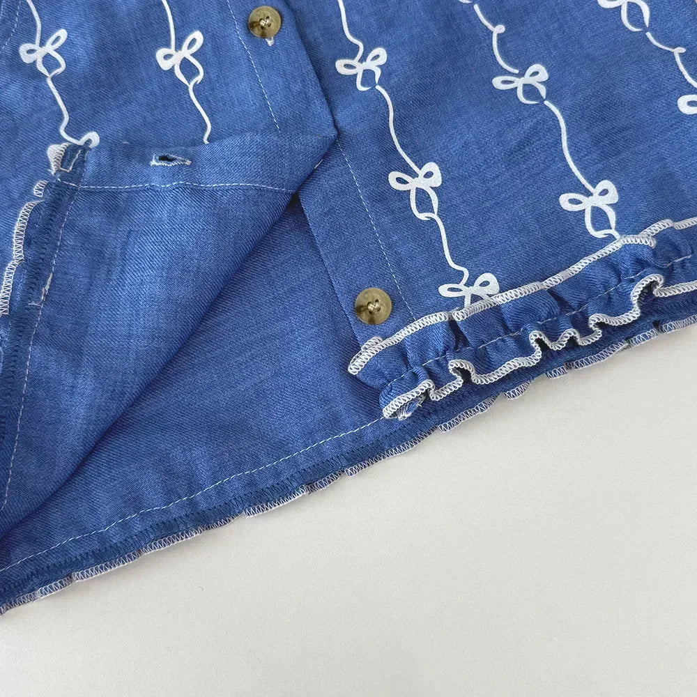 Top e pantaloni Set in due pezzi Abbigliamento casual per bambina