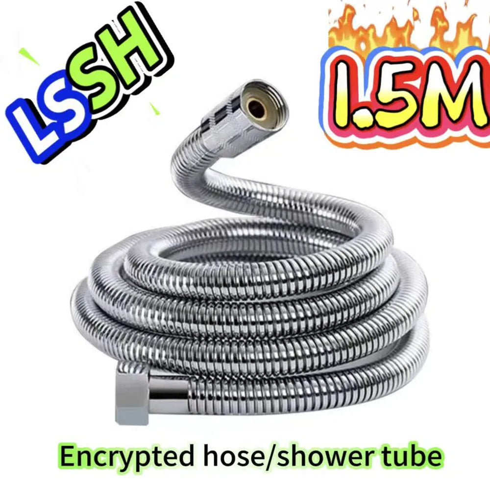 LSSH Tubo flessibile in acciaio inossidabile per accessori da bagno Tubo doccia ad alta resistenza