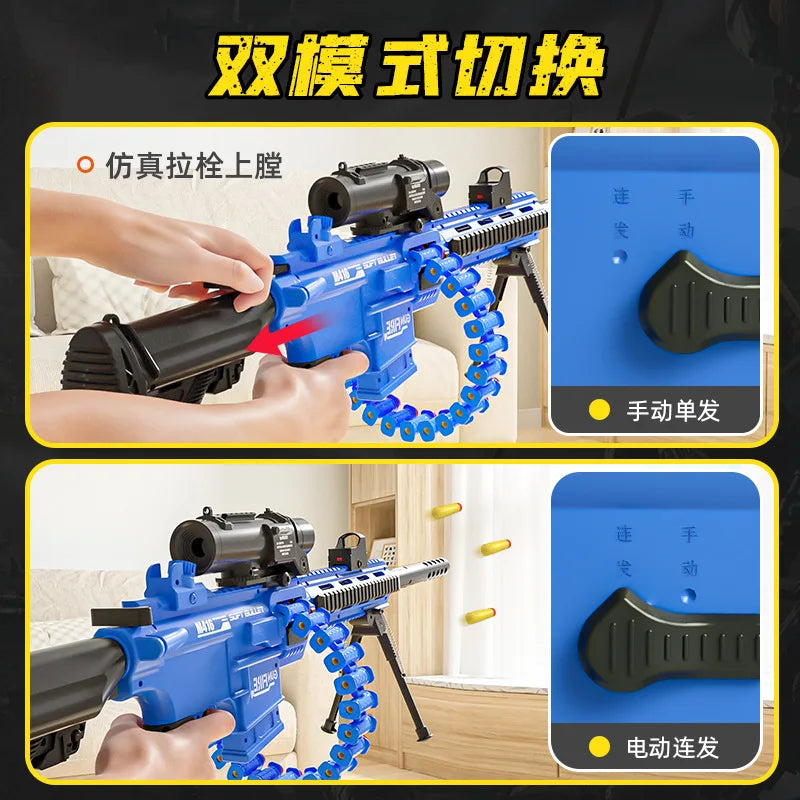 Soft Bullet Gun M416 Fucile giocattolo da fuoco