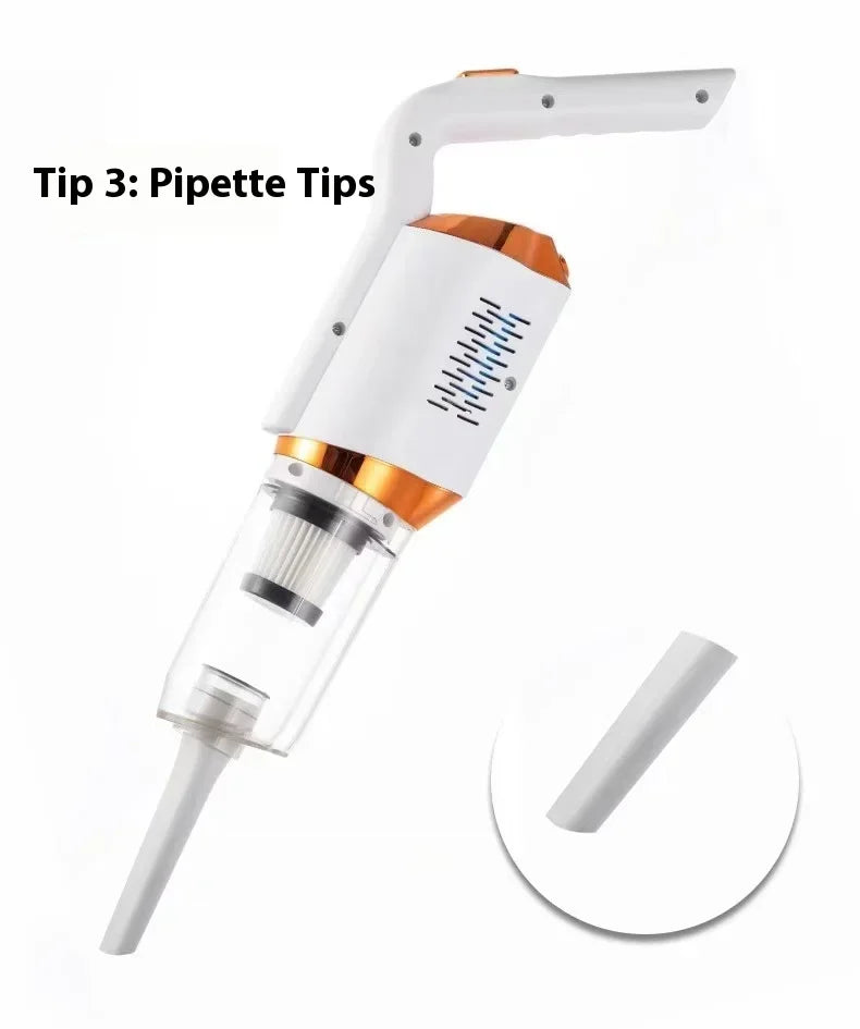 Aspirapolvere senza fili 8500Pa Aspirapolvere ad alta potenza da 120 W Potente dispositivo di pulizia ad aspirazione per casa