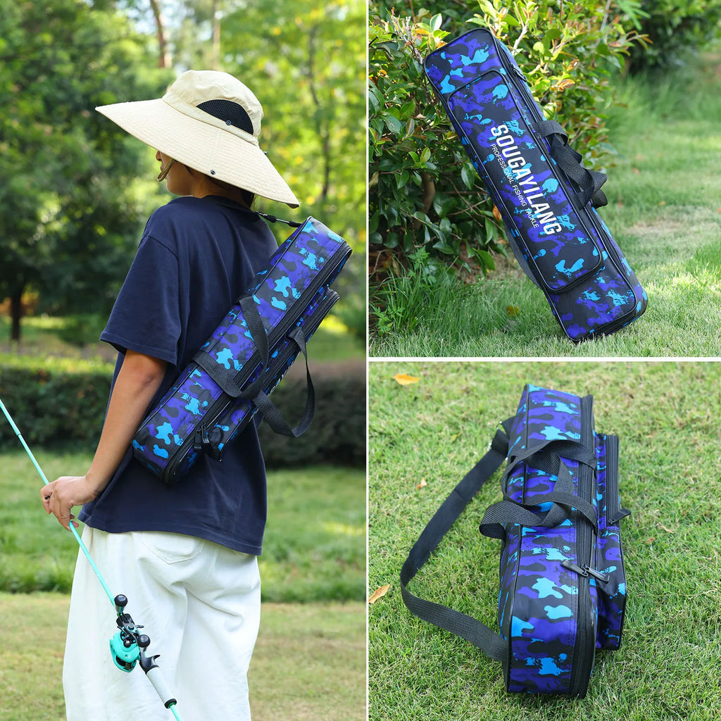 Custodia professionale per canna da pesca Borsa Oxford resistente
