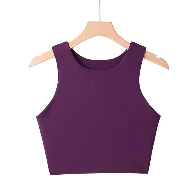 Sexy Slim Senza Maniche Doppio Nylon di buona qualità 6 colori