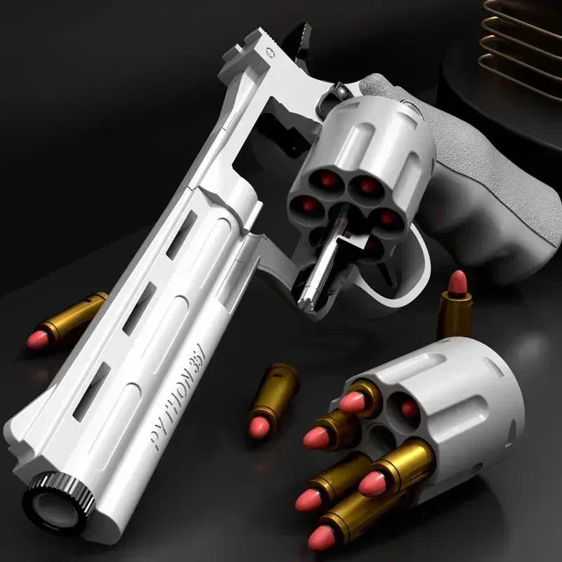 357 Revolver Launcher Pistola EVA Soft Dart
