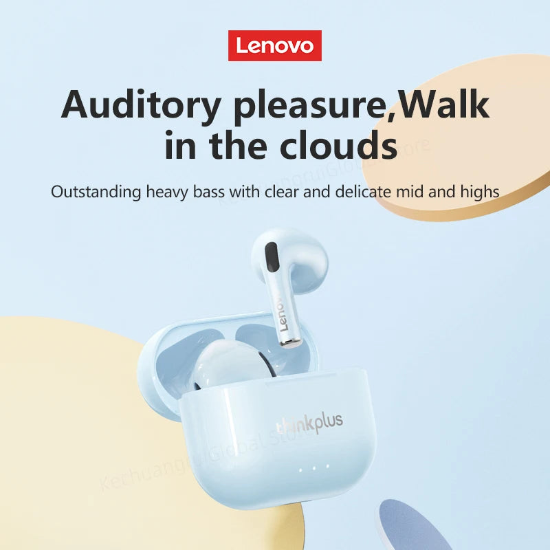 Auricolari Lenovo LP40 II Originali LP40 più TWS Wireless Bluetooth 5.3  Auricolari di controllo touch