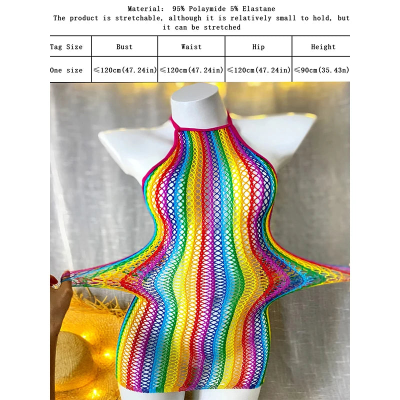 Copricostume Rainbow dress