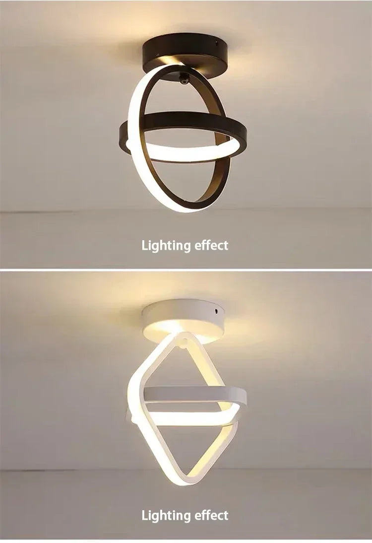 Luci da soffitto a strisce a LED stile moderno Forme multiple