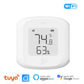 Tuya Smart WiFi Bluetooth Temperatura Umidità Sensore Wireless Home Retroilluminazione Termometro Igrometro APP Rilevatore di controllo remoto