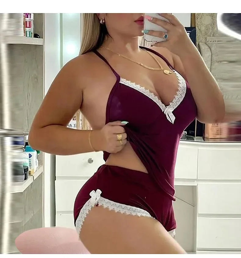 Home Wear Strap Set a due pezzi