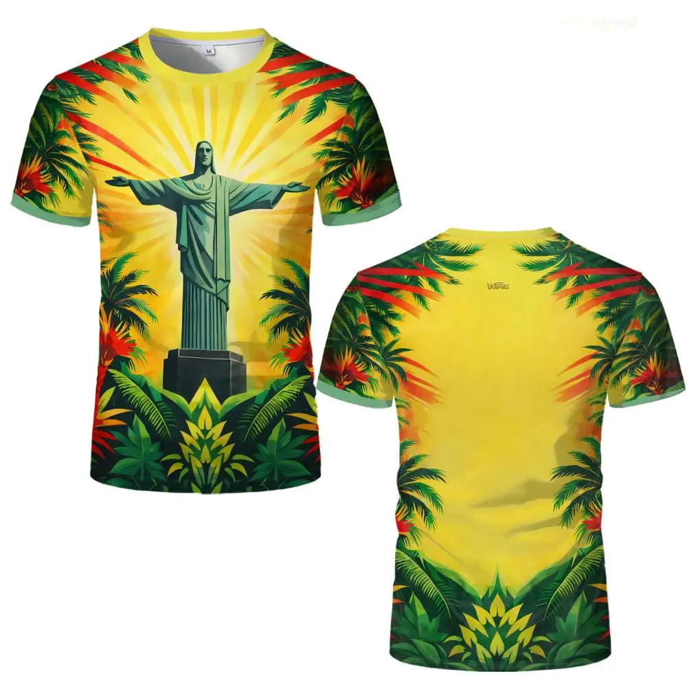 🇧🇷T-shirt Unisex a maniche corte Brasil 2026