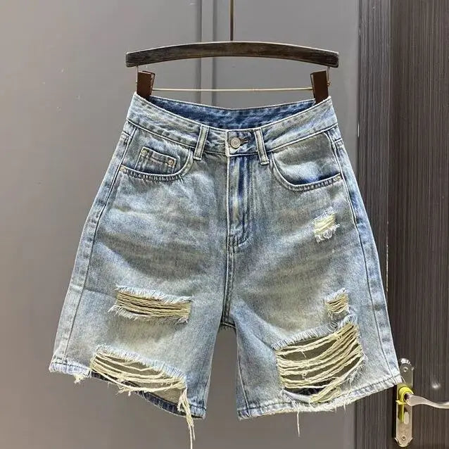 Denim pantaloncini di jeans estivi