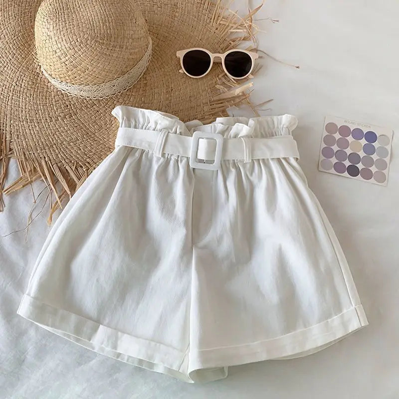 Pantaloncini di cotone per bambini 4-6 anni traspiranti e sottili