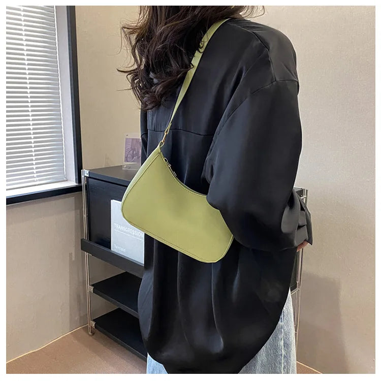 Borsa a tinta unita alla moda,  elegante e di alta qualità