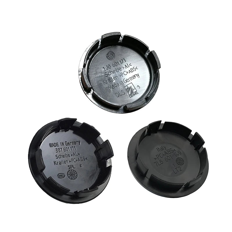 4 pezzi 55/56/65/70Tappi Coprimozzo per VW Golf
