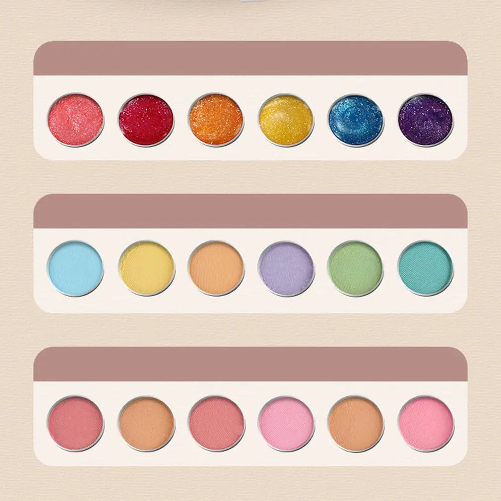 Trucco per bambini Cosmetici Finta Scatola da gioco Principessa Trucco Ragazza Set da gioco Rossetto Ombretto Sicurezza Kit non tossico