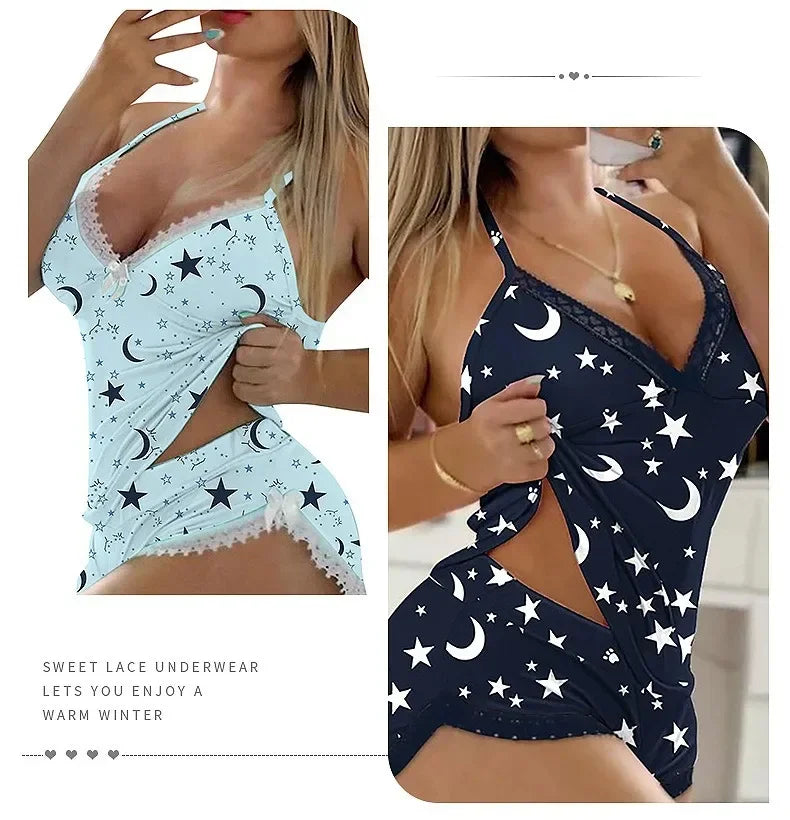 Home Wear Strap Set a due pezzi
