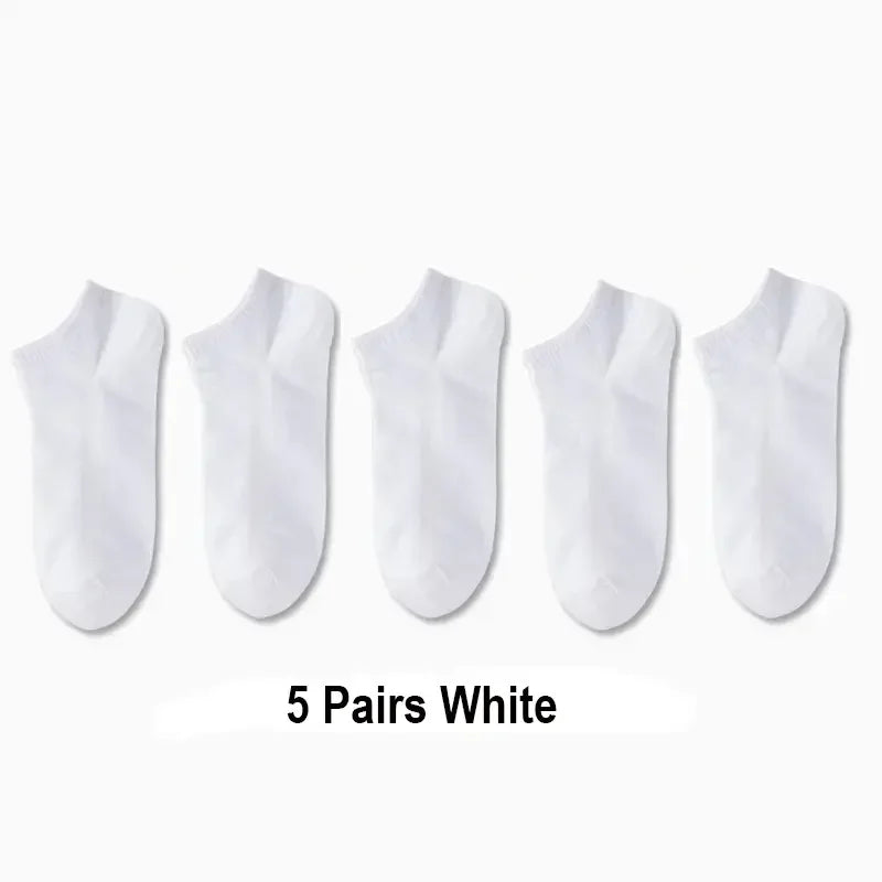15/30 Paia Unisex Casual Tinta Unita Calzini Sottili Traspiranti Comodi Anti Odore