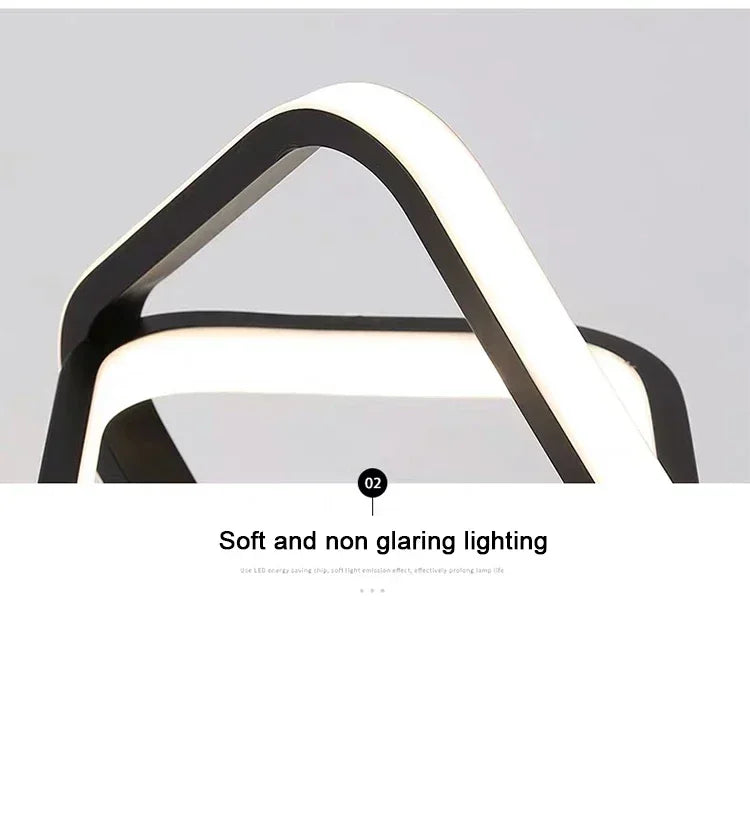 Luci da soffitto a strisce a LED stile moderno Forme multiple