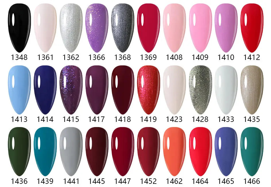 CLOU BEAUTÈ  15/10ml Semipermanente Gel Smalto Unghie 400 colori disponibili