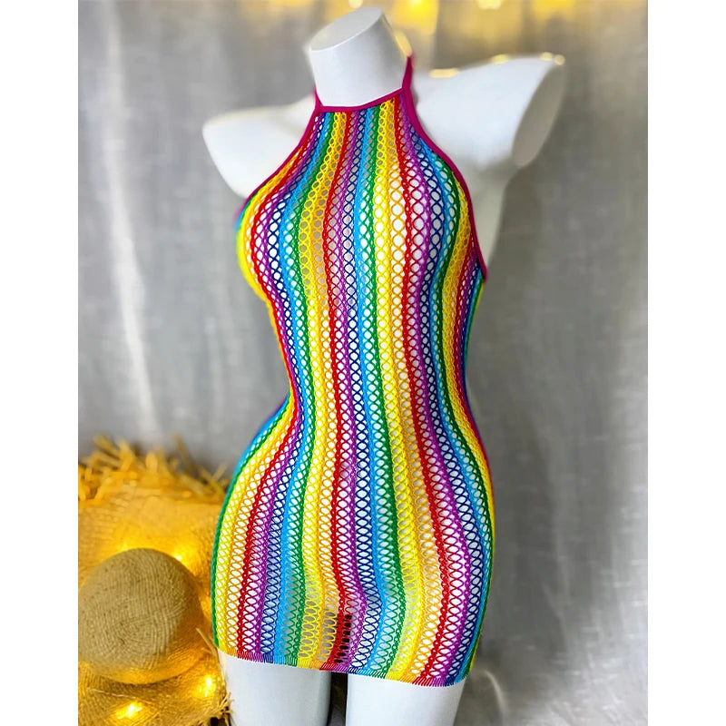 Copricostume Rainbow dress