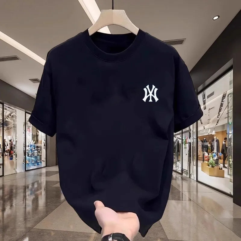T-shirt A Maniche Corte 100% Puro Cotone, Sia Per Uomo Che Per Donna