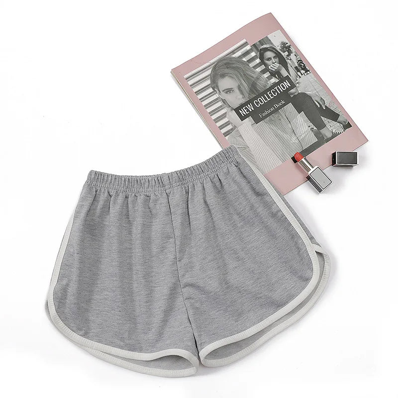 Pantaloncini da donna Abbigliamento esterno estivo a vita media casual