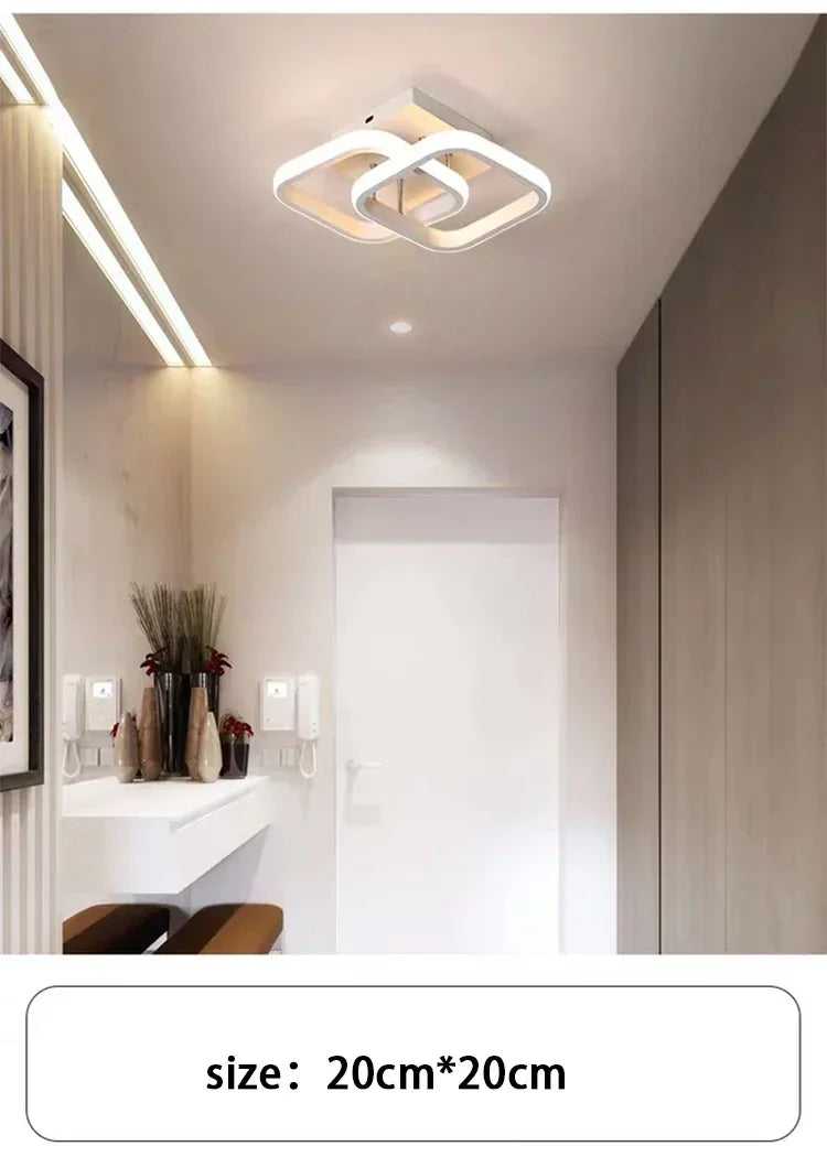 Luci da soffitto a strisce a LED stile moderno Forme multiple