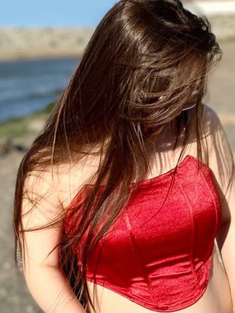 To Donna Senza maniche con spalle scoperte