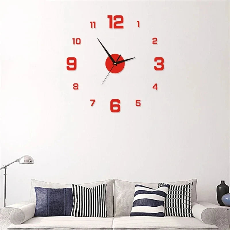 Orologio digitale da parete stereoscopico fai da te