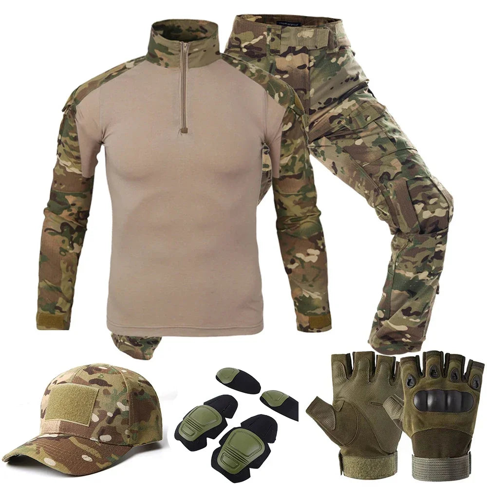 Tute uniformi tattiche Militari Tuta mimetica